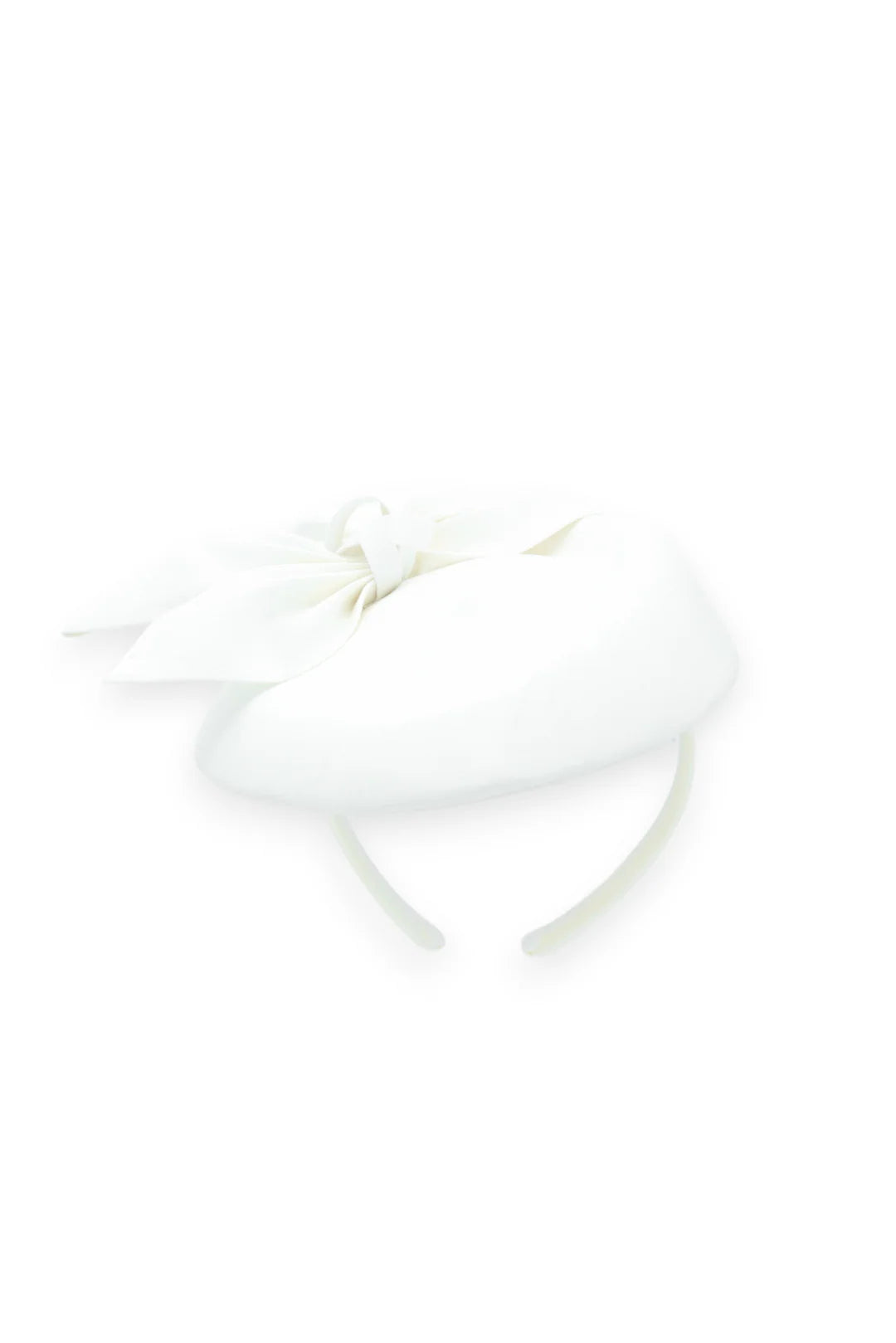 Florence Fascinator White - Accessory - Morgan and Taylor
