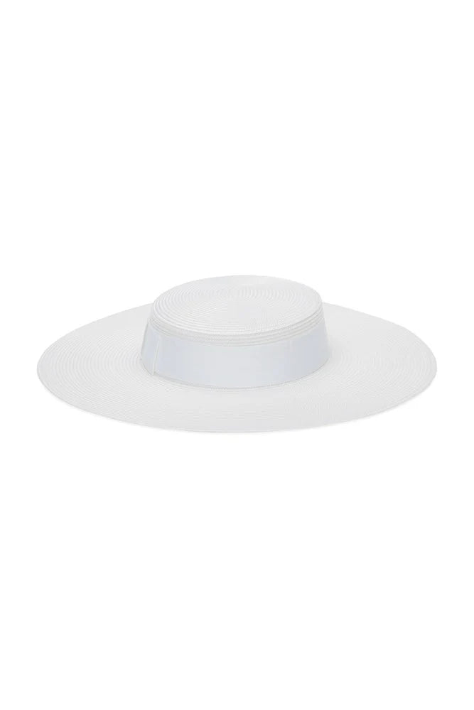 Macy Racewear Boater White - Accessory - Morgan and Taylor