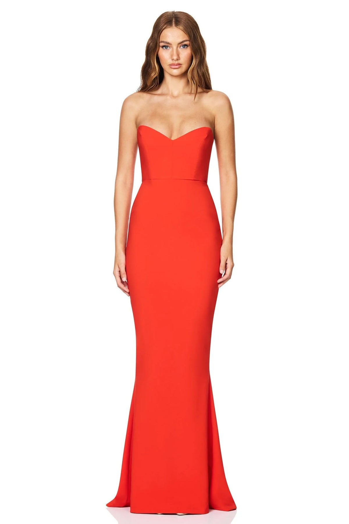 Love Affair Gown Tangerine - Dress - Nookie