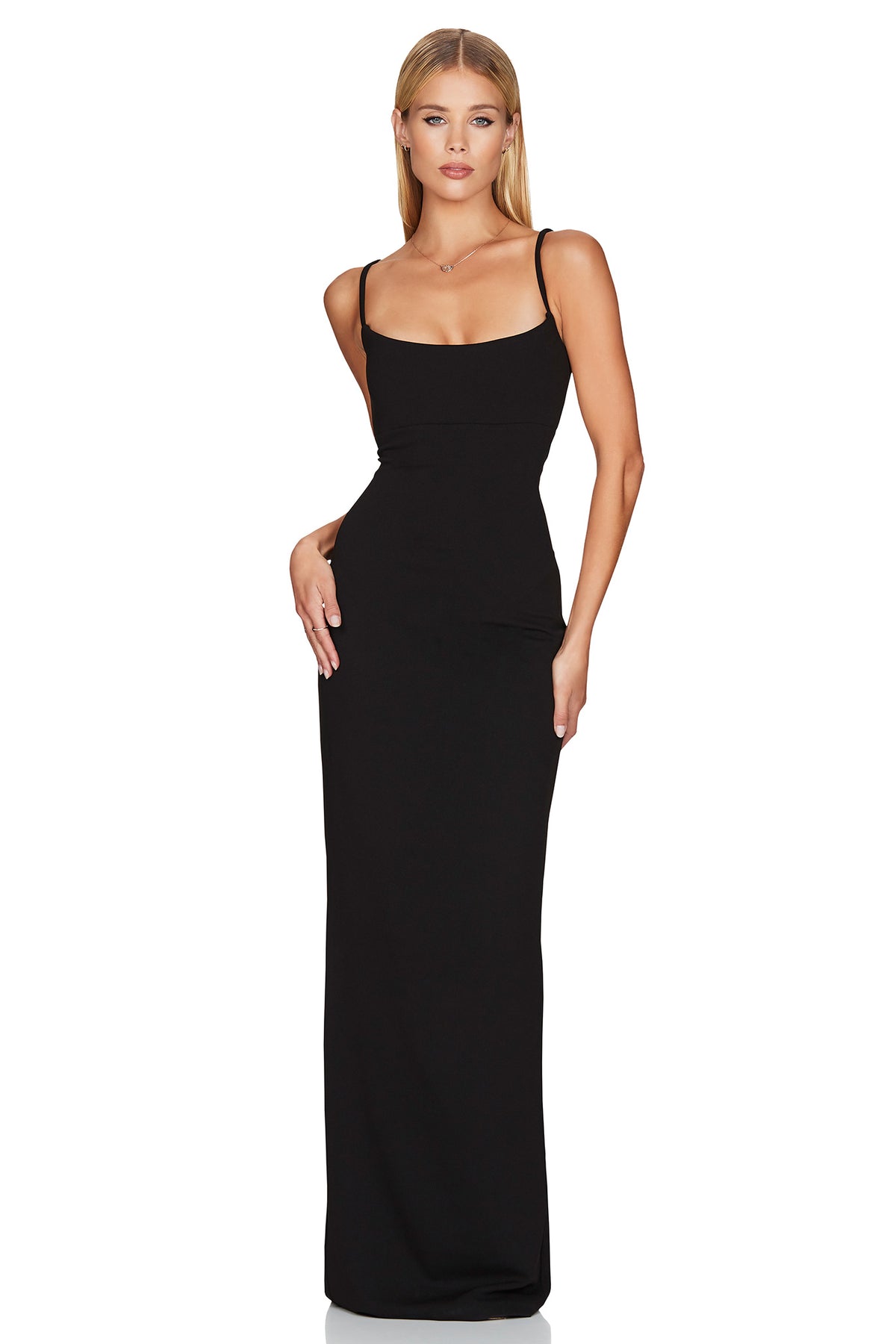Bailey Gown Black - Dress - Nookie