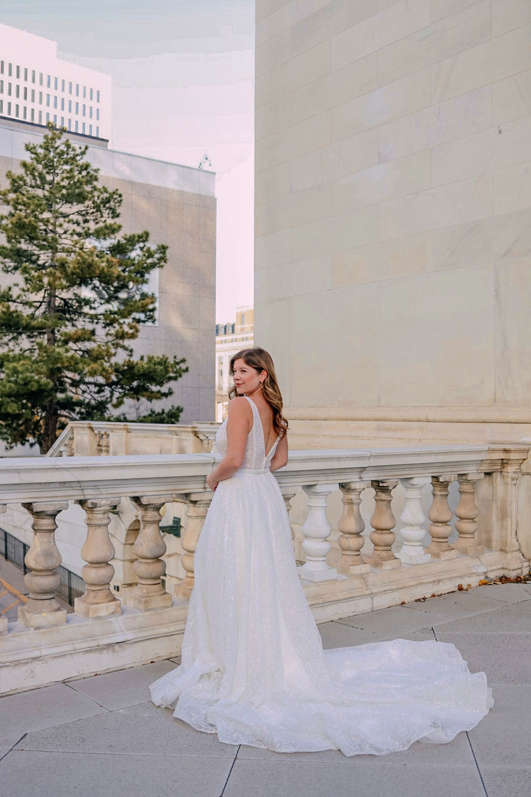 Mercy Dress and Belt - Wedding Gown - Stella York