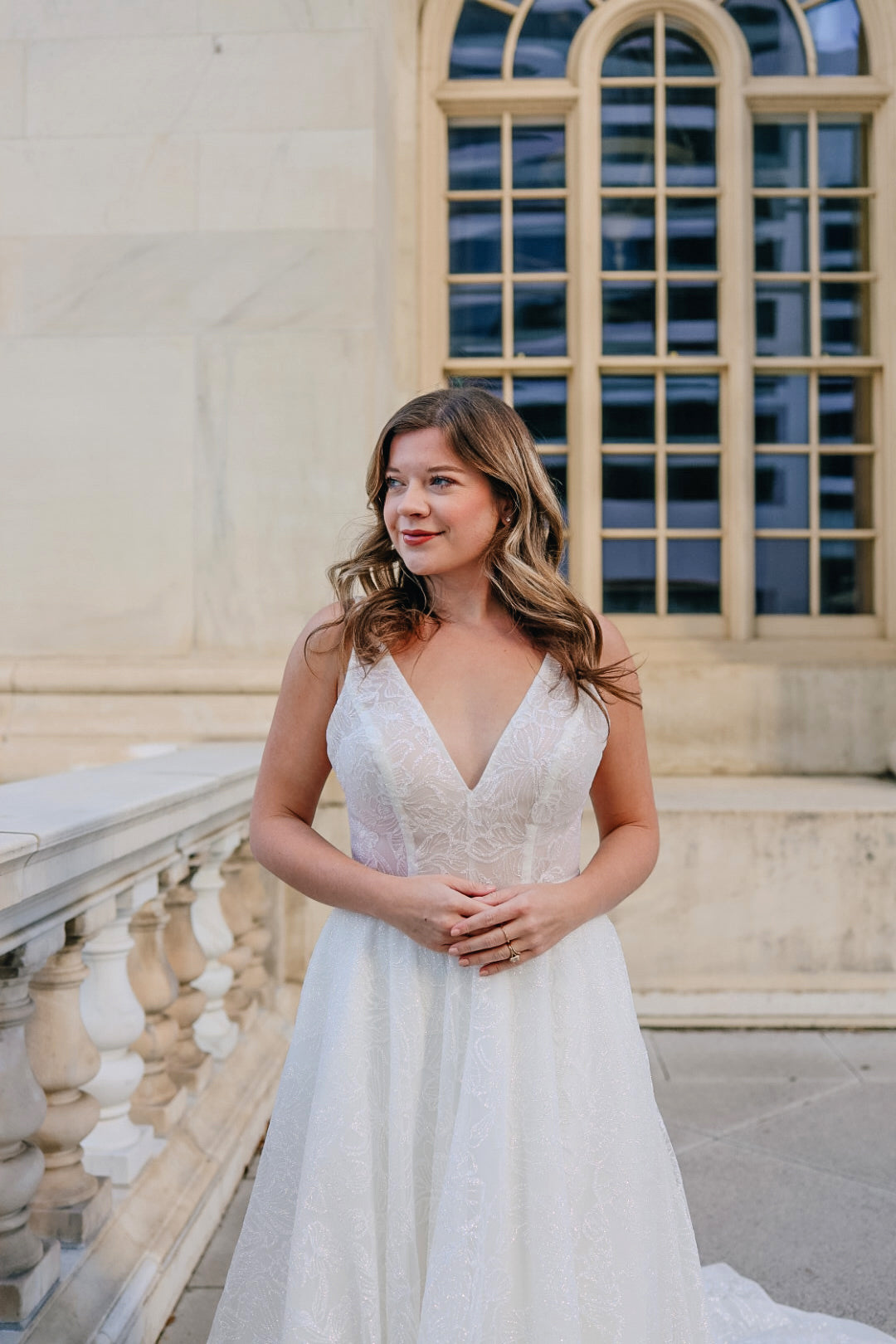 Mercy Dress and Belt - Wedding Gown - Stella York