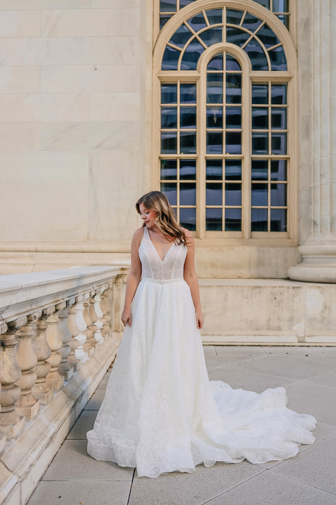 Mercy Dress and Belt - Wedding Gown - Stella York