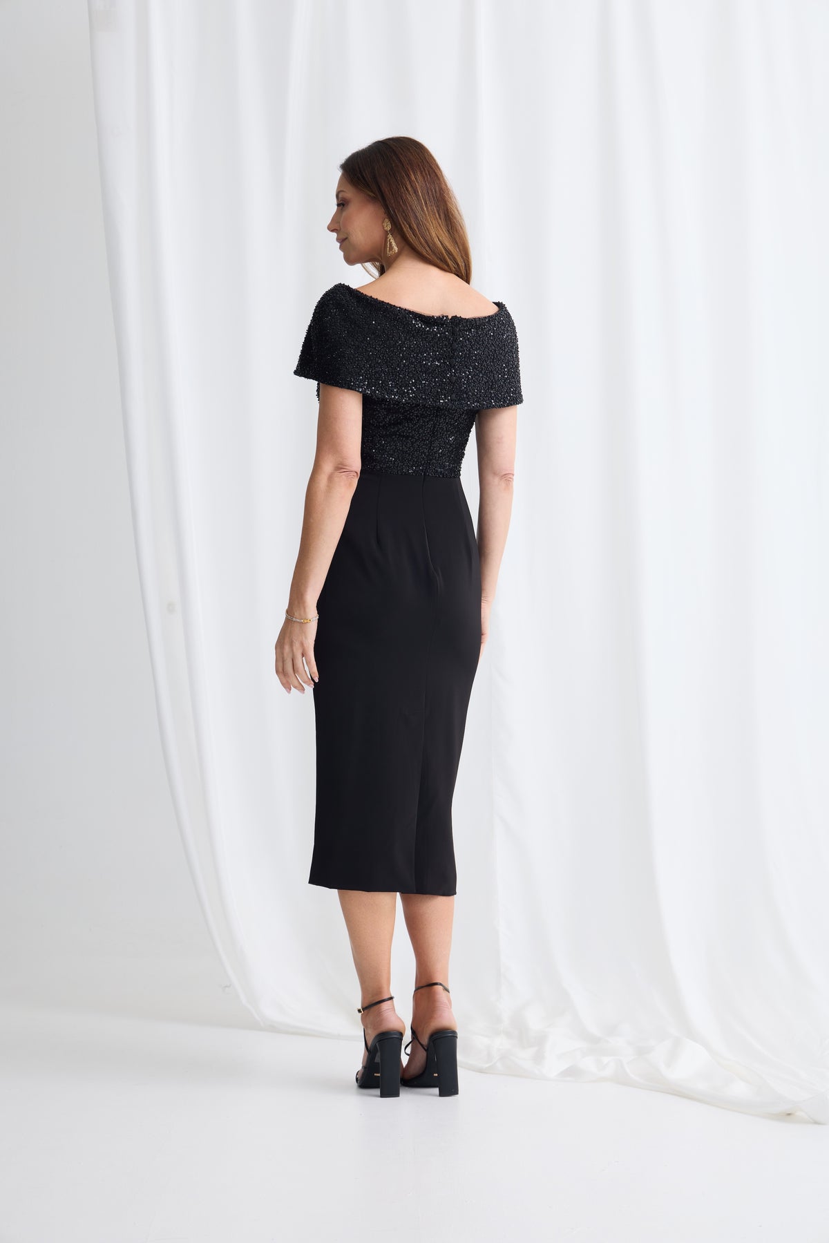 Veronica Midi - Dress - Trellis Lane