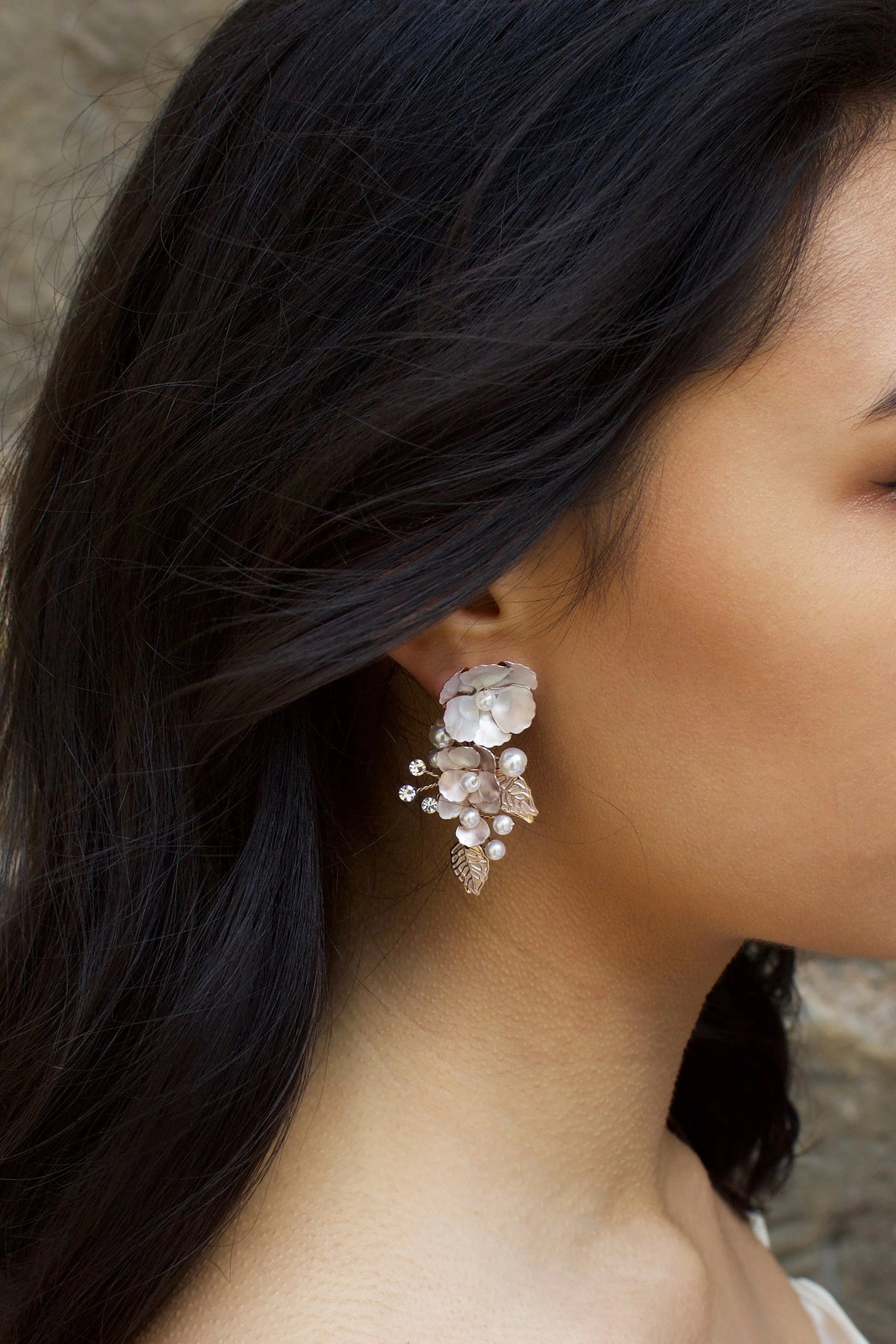 Aurelia Earring Rose Gold - Jewellery - Windsor Bridal Jewellery