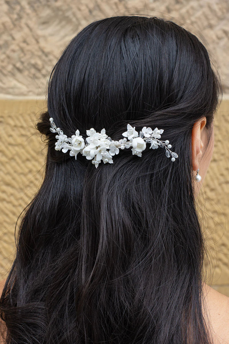 Charmaine Floral Vine Clip - Jewellery - Windsor Bridal Jewellery