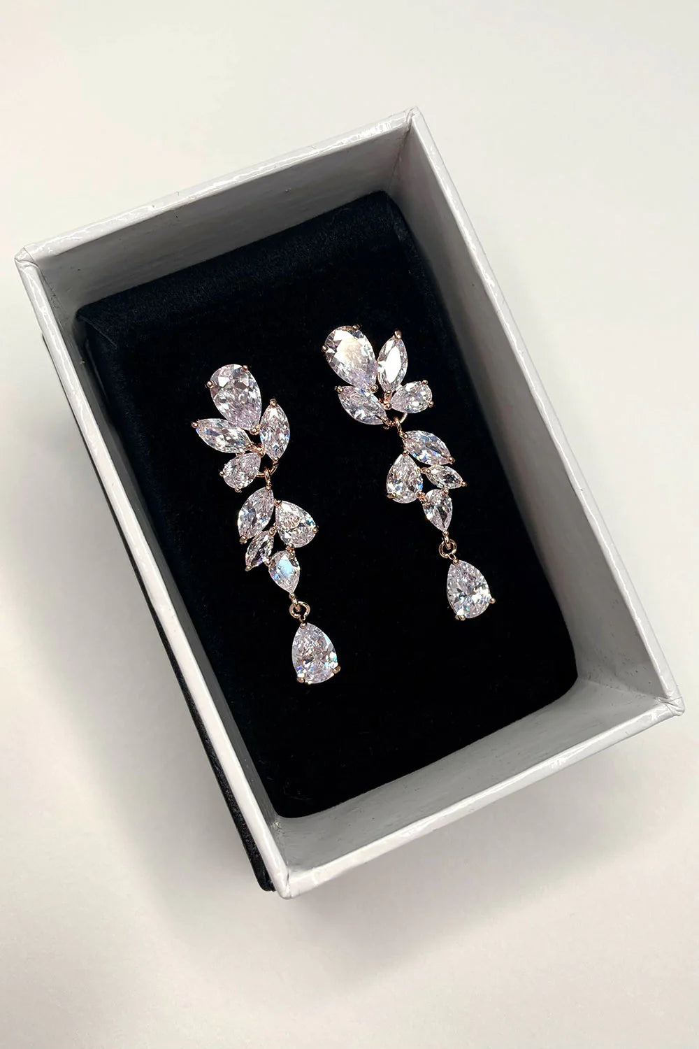 Claire Drop Earring - Jewellery - Windsor Bridal Jewellery