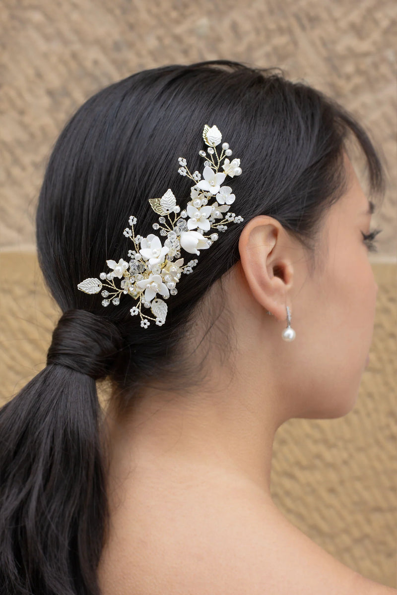 Harlow Side Clip - Jewellery - Windsor Bridal Jewellery