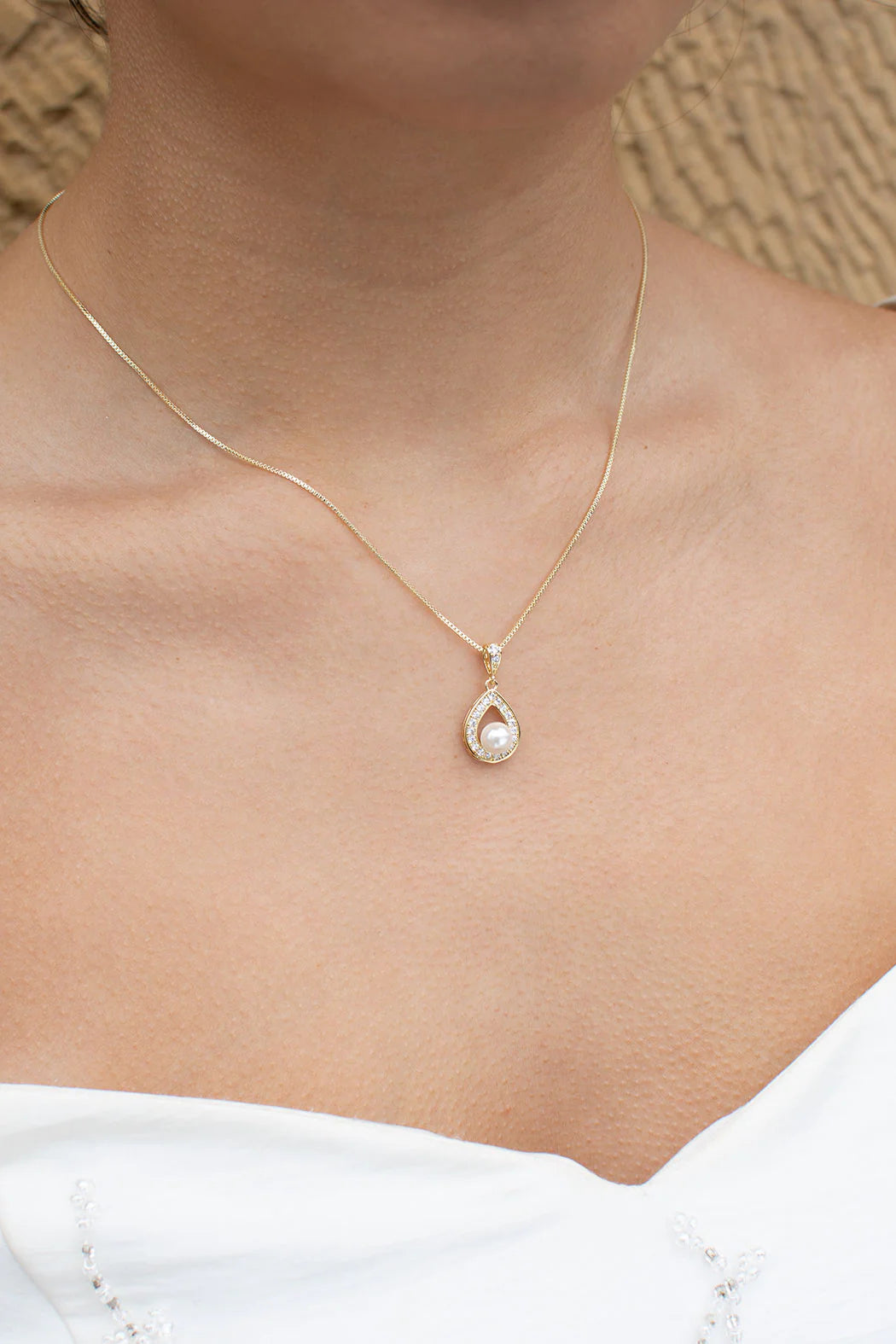 Lucy Necklace Earring Set - Jewellery - Windsor Bridal Jewellery