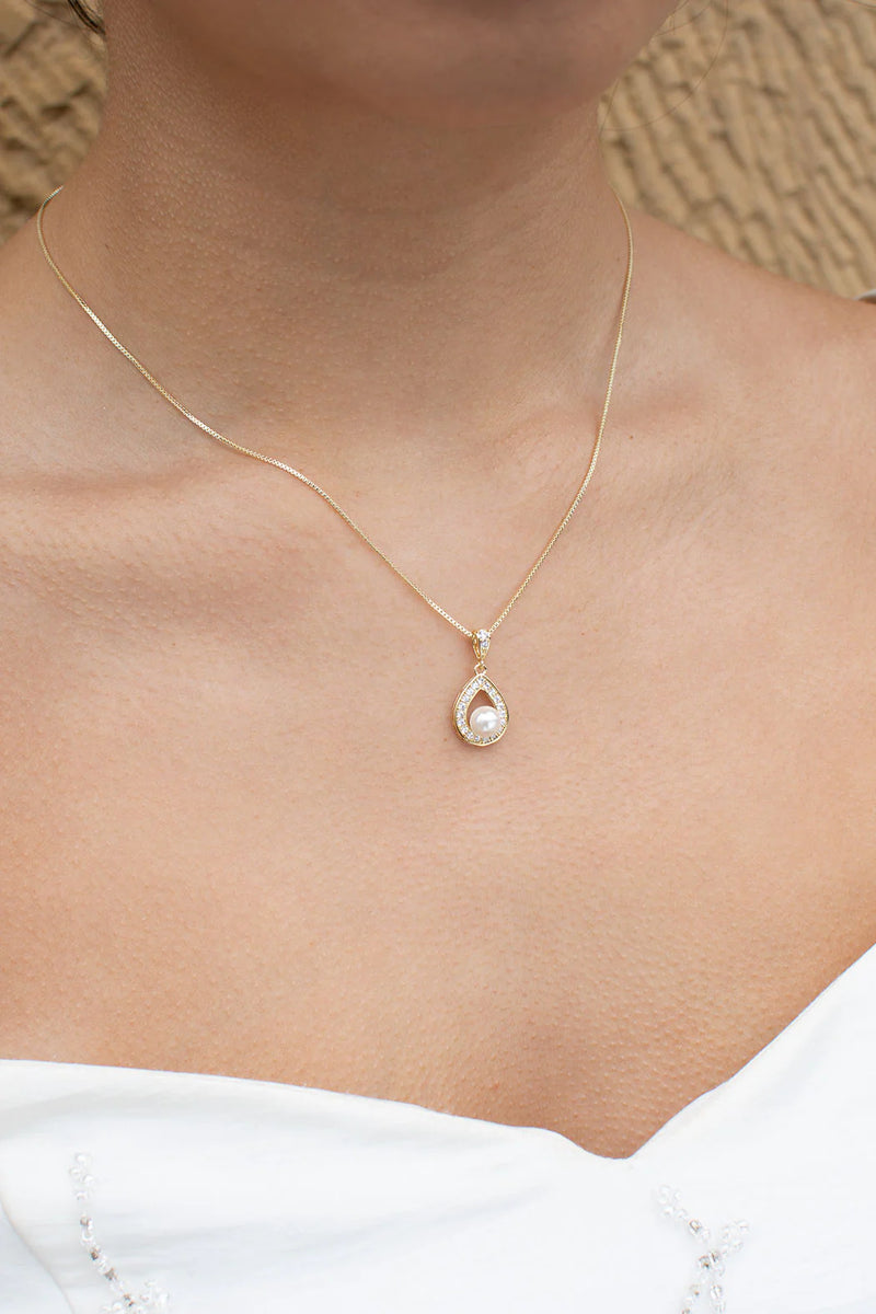 Lucy Necklace Earring Set - Jewellery - Windsor Bridal Jewellery