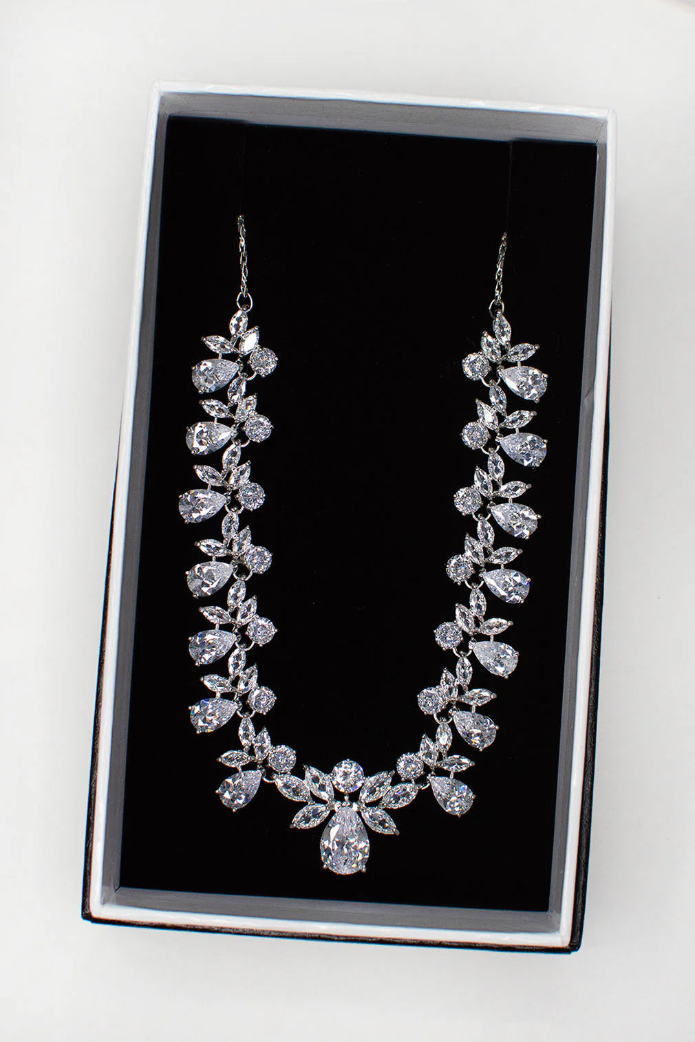 Annalise Necklace Silver - Jewellery - Windsor Bridal Jewellery