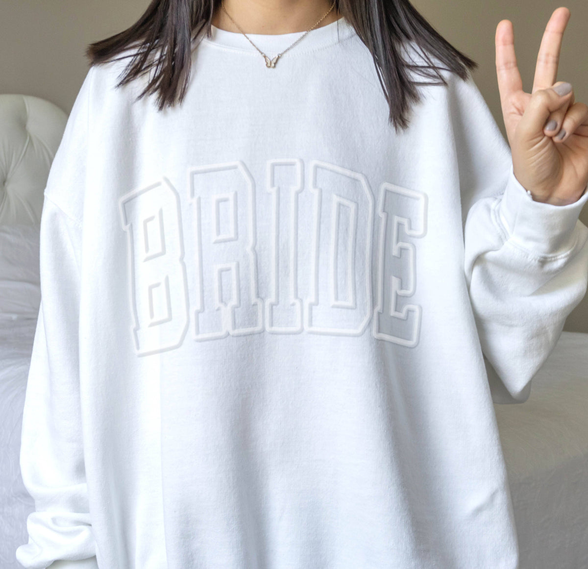 Bride Varsity Crew Neck