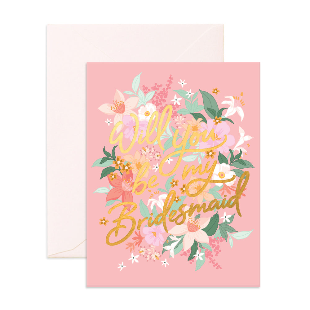 Will You Be My Bridesmaid Bohemia Card - Honey Fawn Boutique